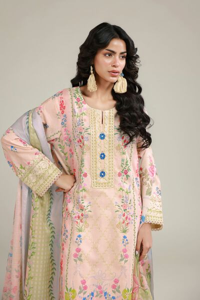 Printed | Jacquard | Tailored 3 Piece | USD 70.00