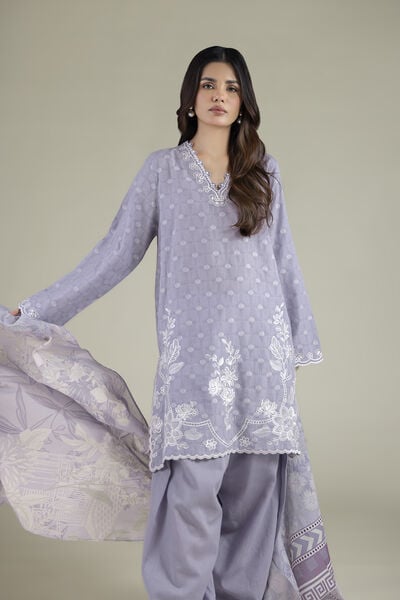 Embroidered | Broshia | Tailored 3 Piece | USD 80.00