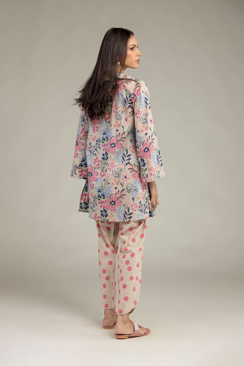 Printed | Cambric | Short Floral Kurta | USD 35.00