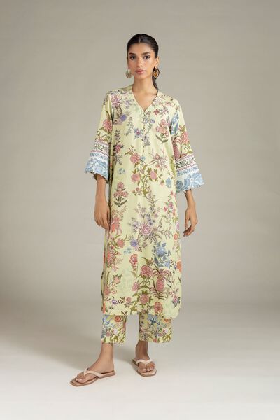 Printed | Raw Silk | Kurta | USD 30.00