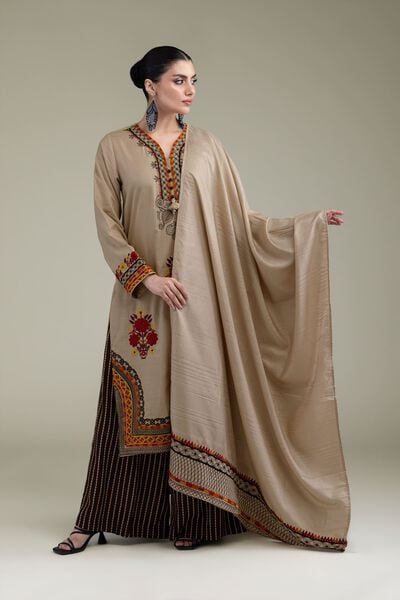 Embroidered | Polyester Silk | Silk Dupatta | USD 35.00
