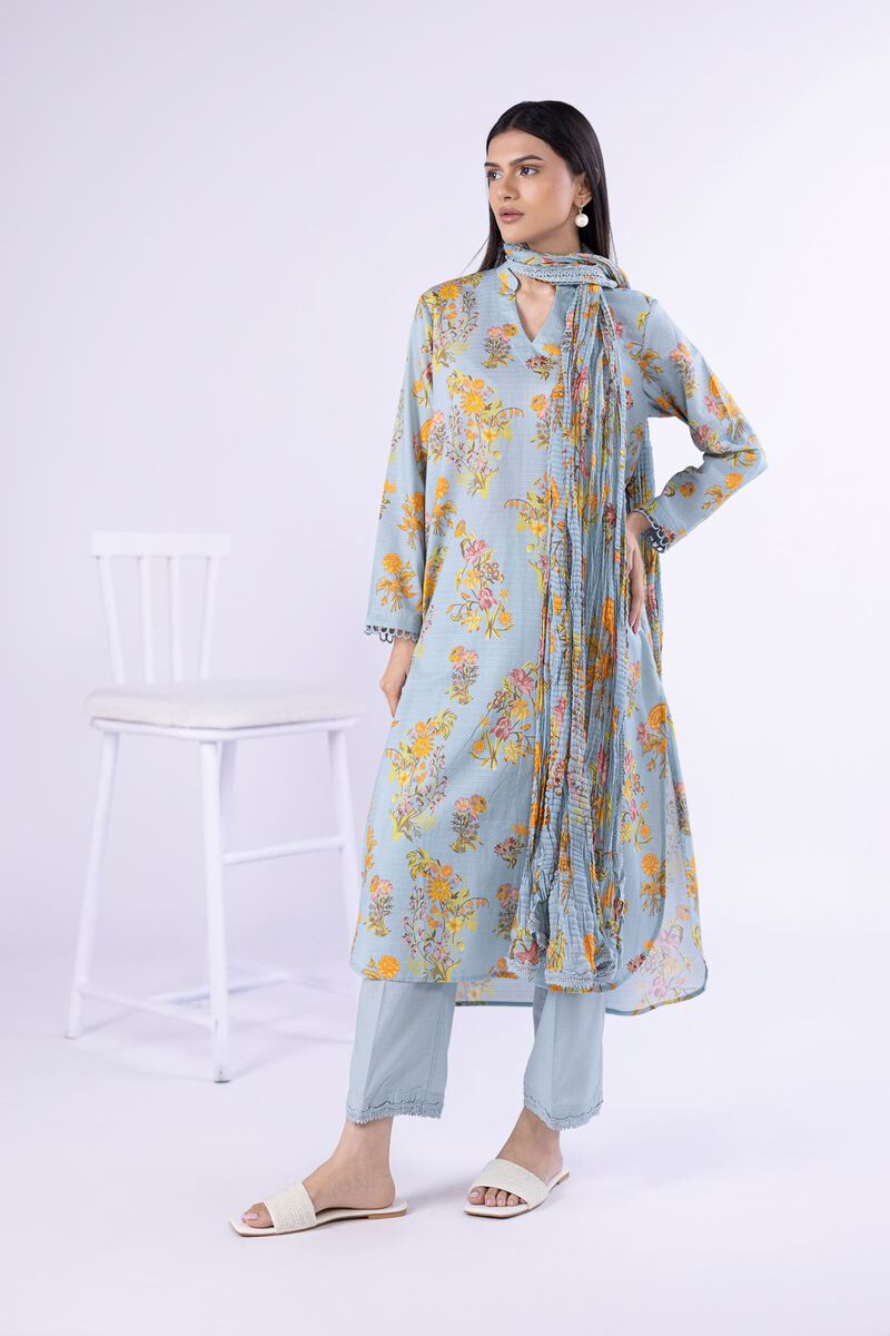 Printed | Voile | Dupatta | USD 7.50
