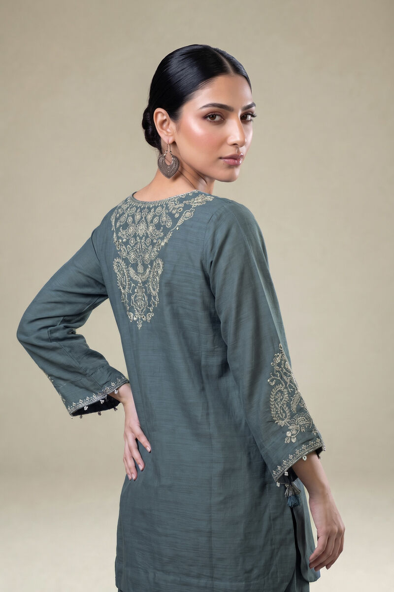 Embroidered | Light Khaddar | Short Embroidered Kurta | USD 45.00