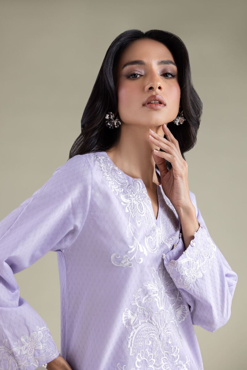 Embroidered | Cotton Dobby | Thread Work Kurta | USD 40.00