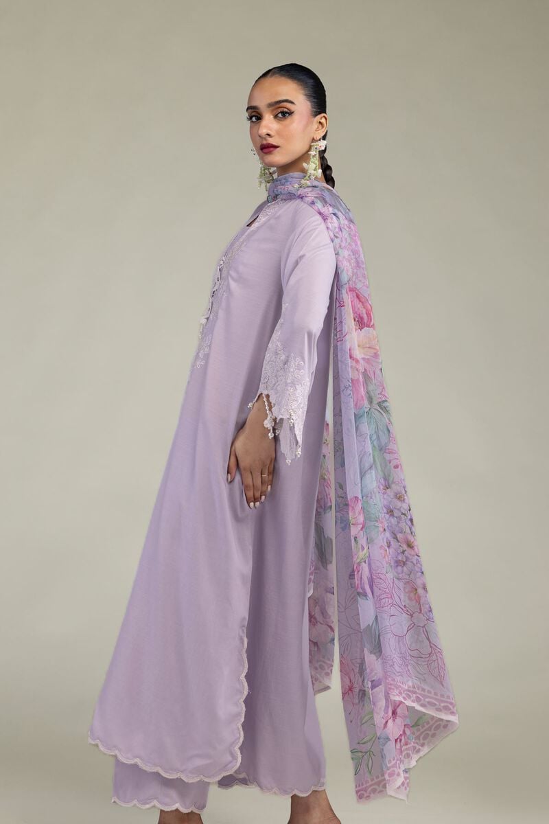 Embroidered | Chiffon | Chiffon Floral Dupatta | USD 30.00
