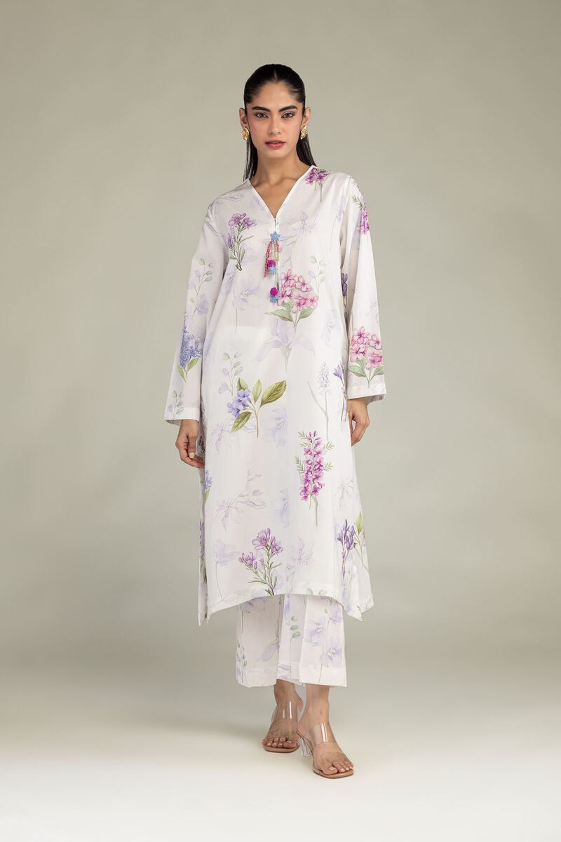 Printed | Cotton Viscose | Floral Cotton Pants | USD 30.00
