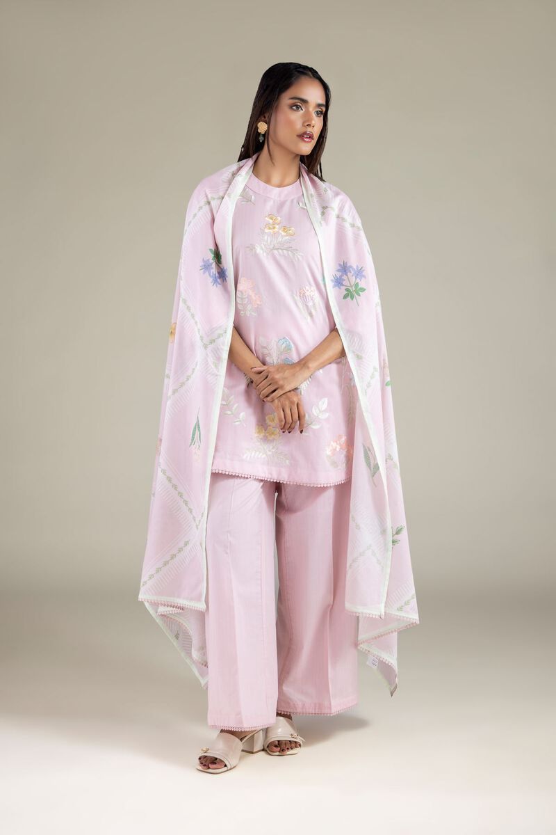 Embroidered | Lawn | Floral Dupatta | USD 25.00