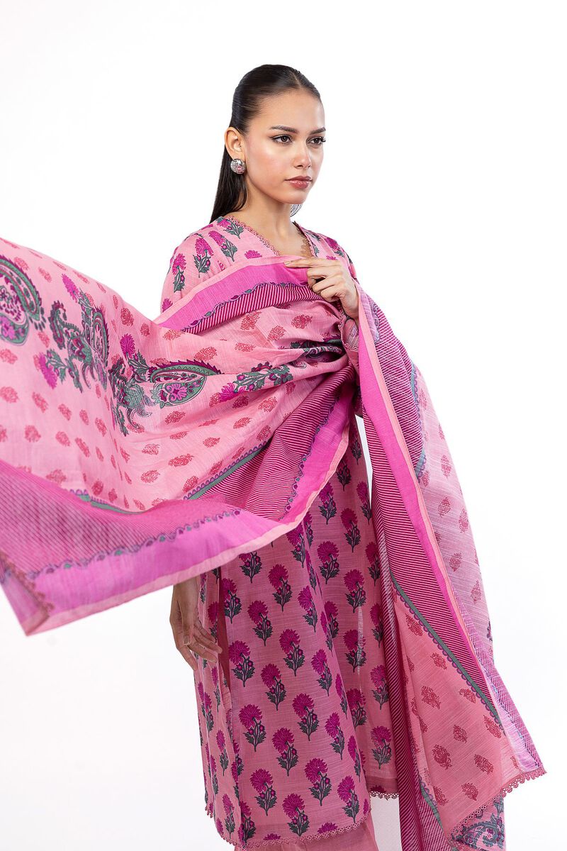 Printed | Khaddar | Tailored 3 Piece | USD 22.50