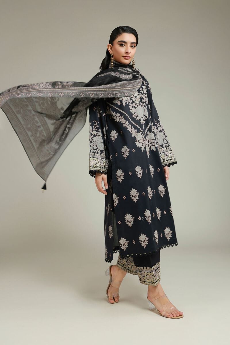 Embroidered | Cambric | Tailored 3-piece Cambric | USD 85.00