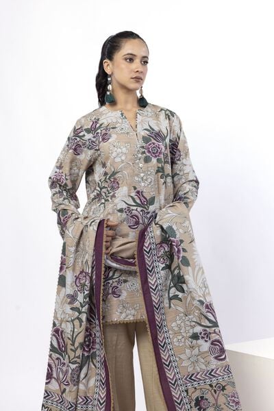 Embroidered | Light Khaddar | Tailored 3 Piece | USD 50.00