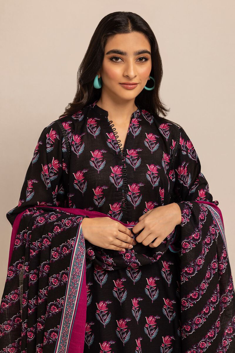 Printed | Khaddar | Fabrics 3 Piece | null