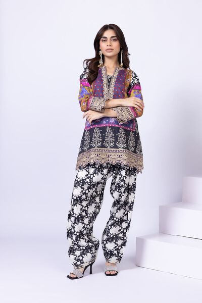 Embroidered | Russian Raw Silk | Kurta | USD 56.00