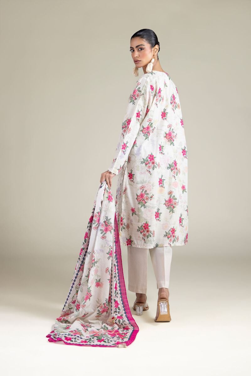 Embroidered | Messuri | Tailored Floral Set | USD 70.00