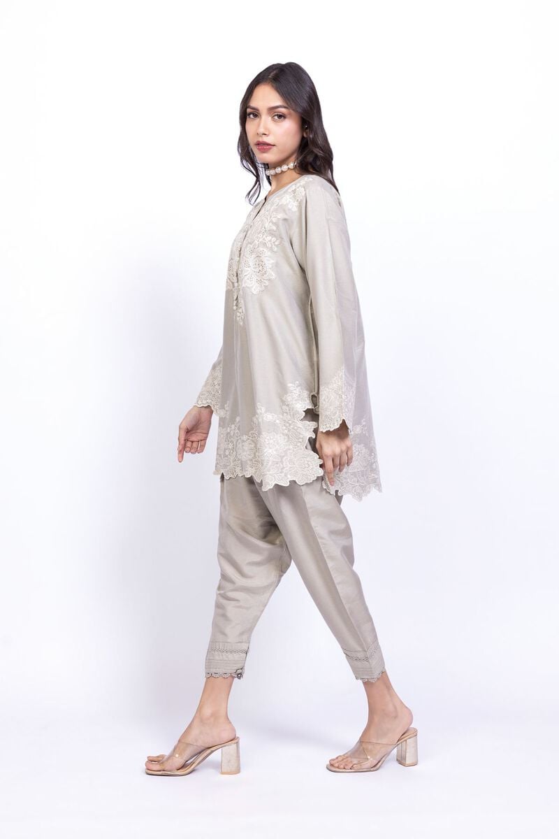 Dyed | Raw Silk | Pants | USD 18.00