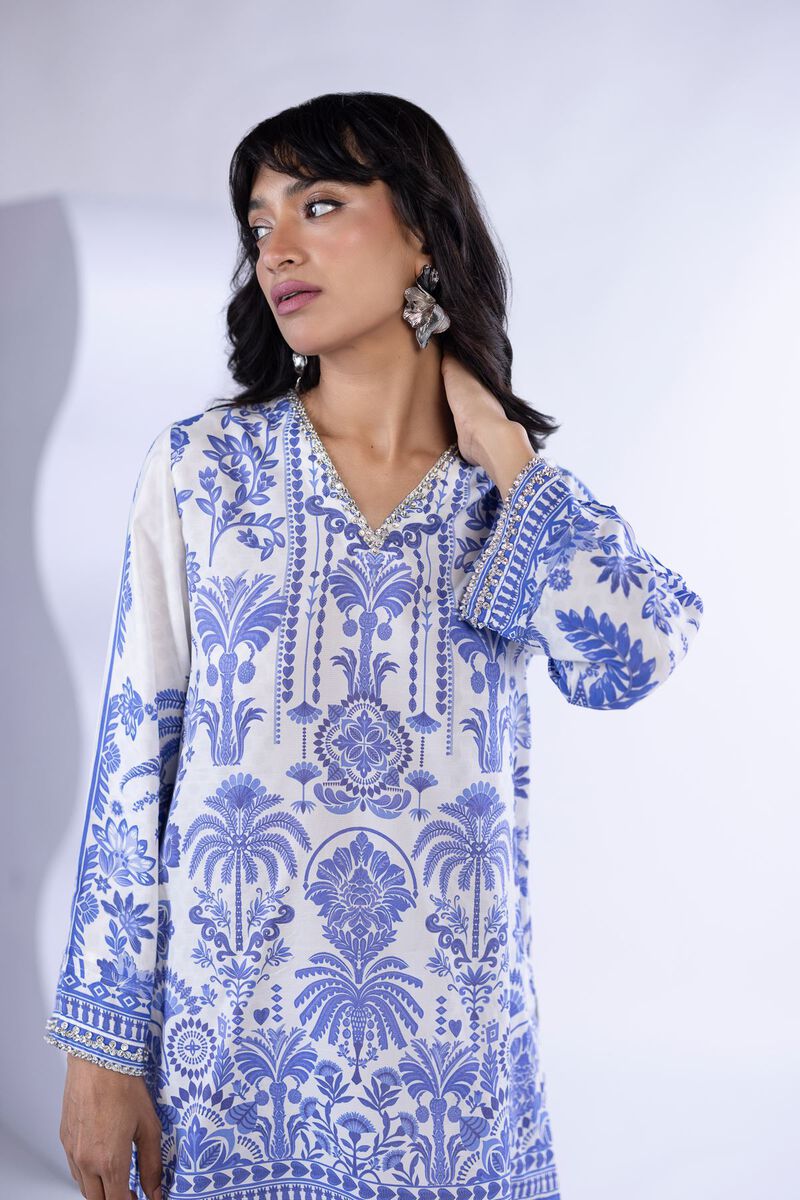 Printed | Thai Silk | Kurta | USD 25.00