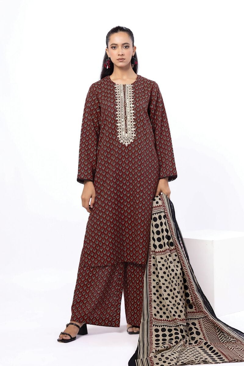 Embroidered | Light Khaddar | Tailored 3 Piece | USD 45.00