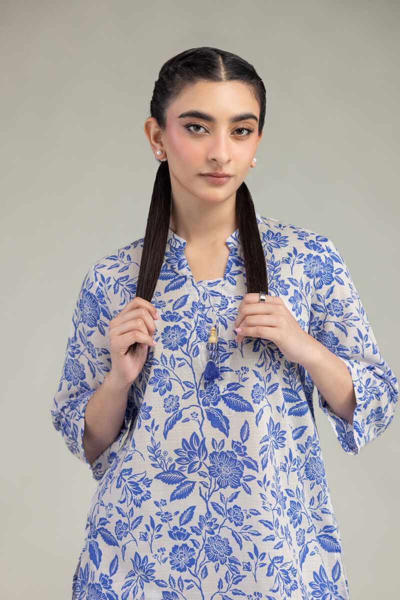 Printed | Cotton Dobby | Floral Cotton Kurta | USD 30.00