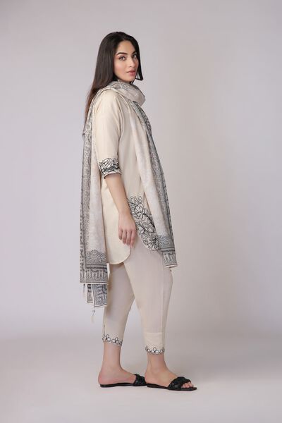 Embroidered | Cotton Dobby | Pants | USD 15.00