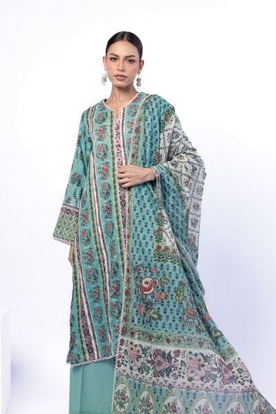 Printed | Broshia | Tailored 3 Piece | USD 65.00