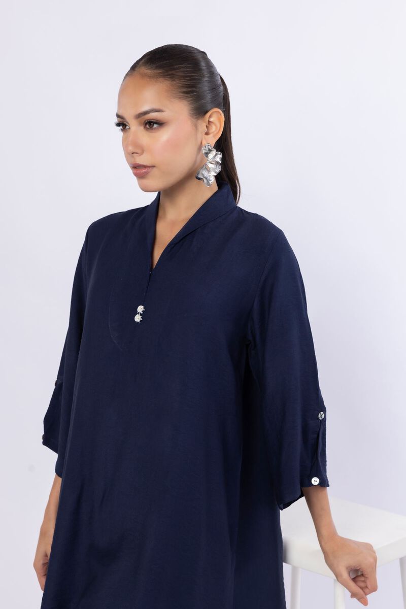 Dyed | Cotton Vortex Wrinkle | Kurta | USD 25.00