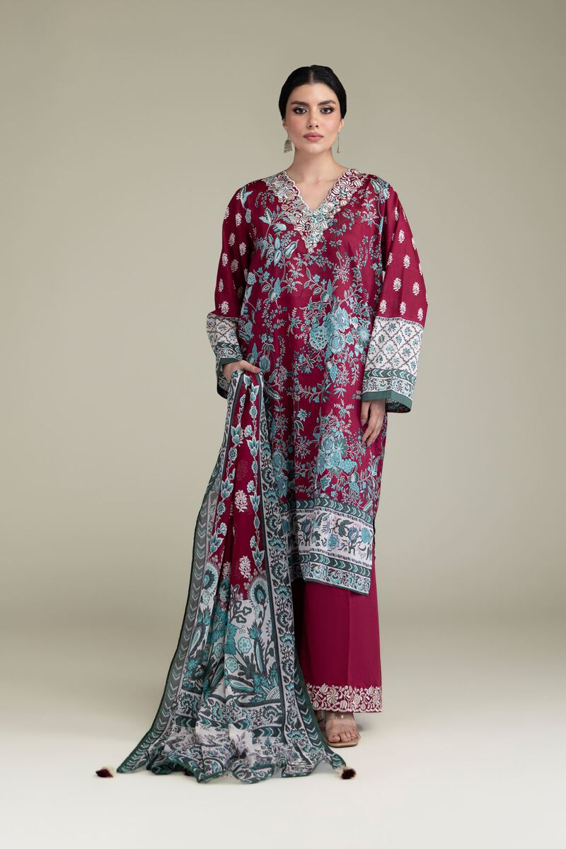 Embroidered | Lawn | Lawn Tailored 3-Piece | USD 70.00