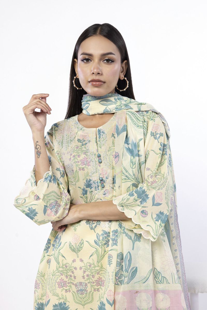 Embroidered | Lawn | Tailored 3 Piece | USD 27.50