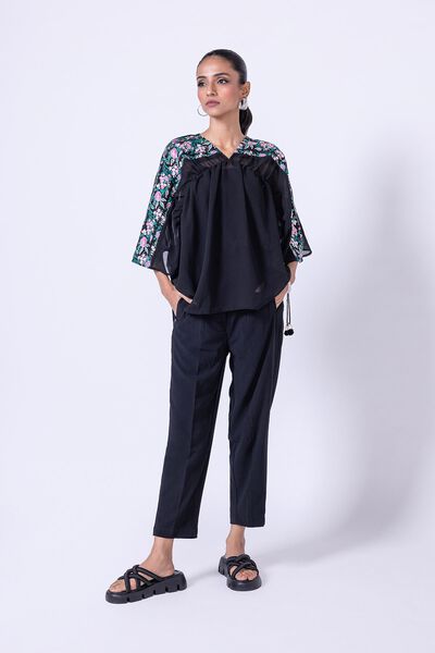 Embroidered | Georgette Chiffon | Tunic | USD 9.00