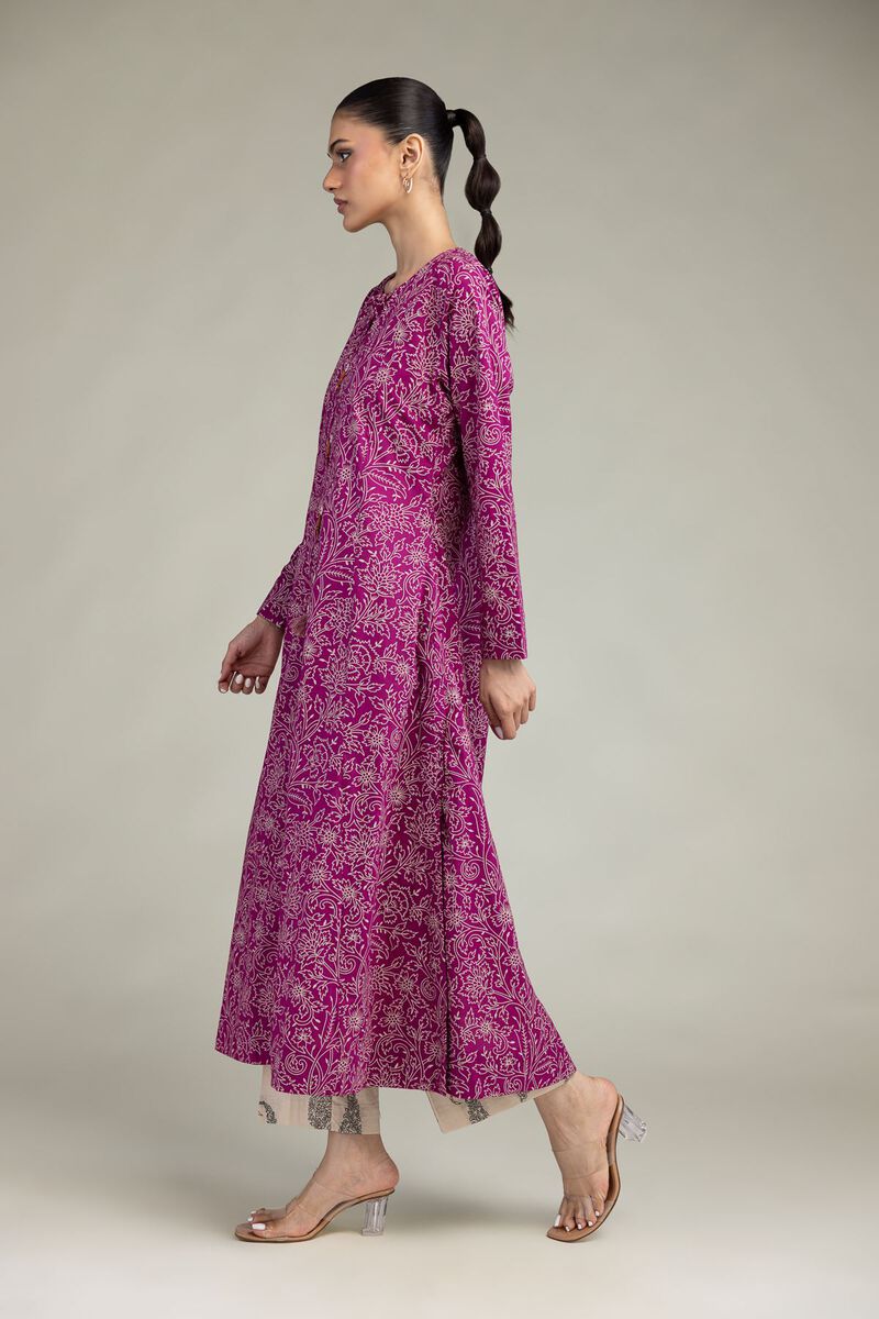 Printed | Cambric | Floral Round-Neck Kurta | USD 40.00