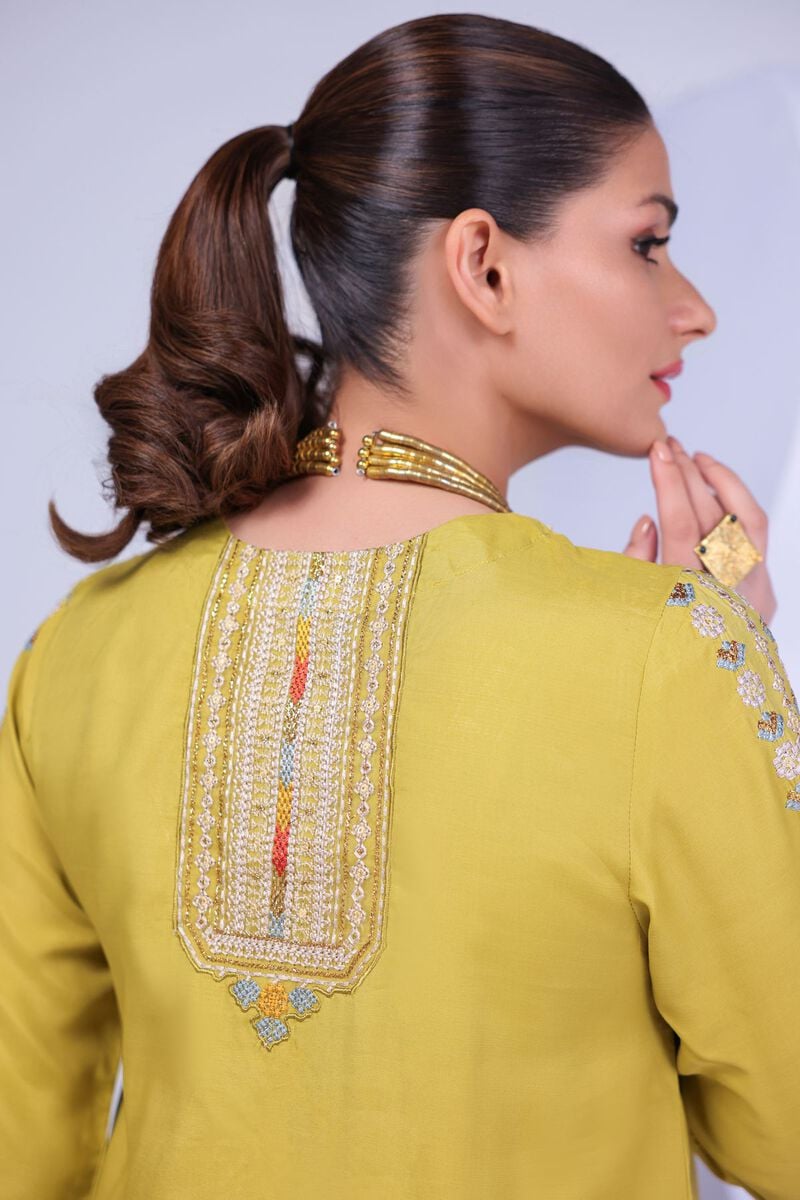 Embroidered | Russian Raw Silk | Kurta | USD 25.00