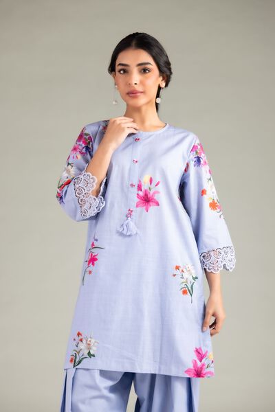 Printed  | Textured Cotton | Kurta | USD 35.00