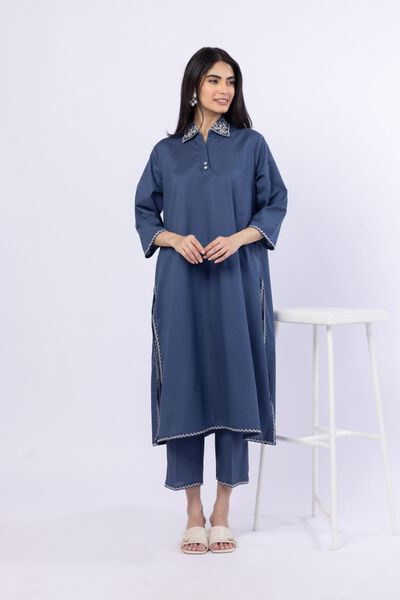 Embroidered | Linen Cotton | Pants | USD 5.40