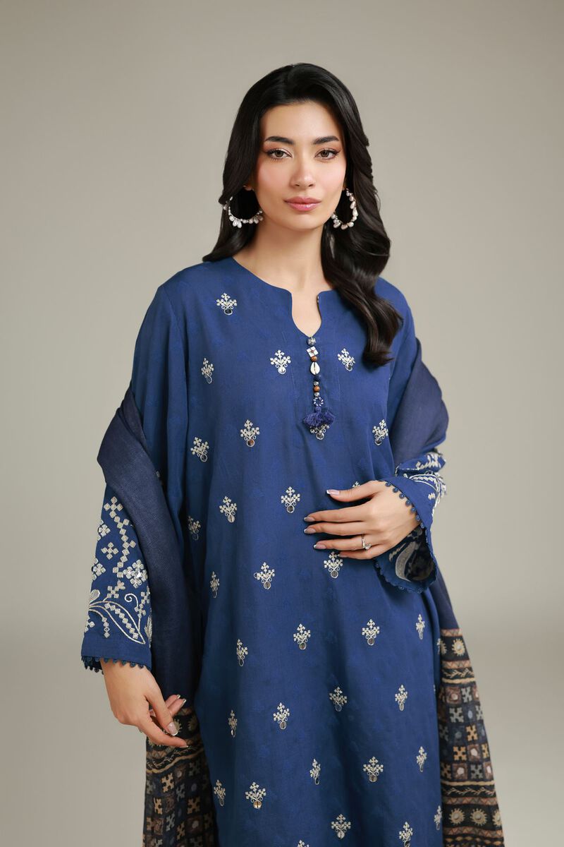 Embroidered | Broshia | Tailored 3 Piece | USD 80.00