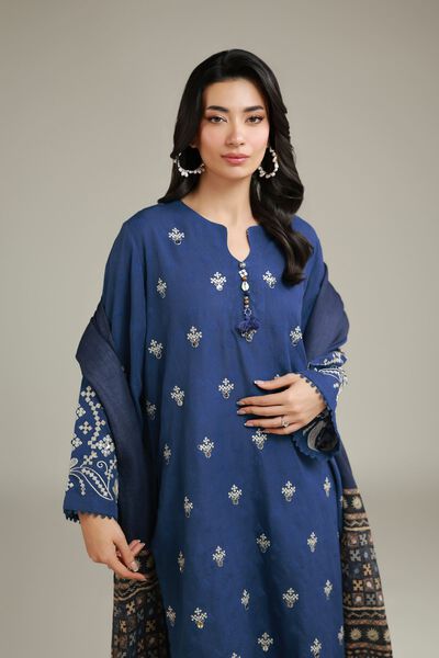 Embroidered | Broshia | Tailored 3 Piece | USD 80.00