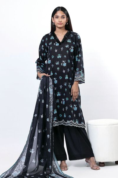 Embroidered | Lawn | Fabrics 3 Piece | USD 12.00