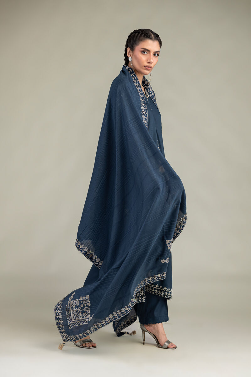 Embroidered | Polyester Silk | Polyester Silk Dupatta | USD 40.00
