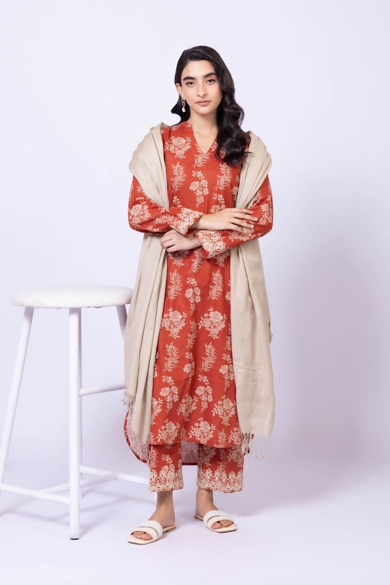 Embroidered | Heavy Textured Cotton | Kurta | USD 25.00