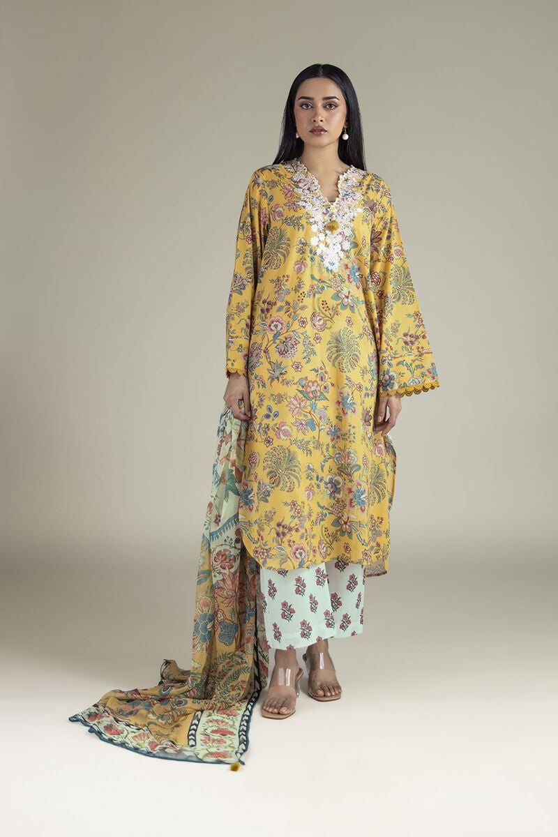Embroidered | Textured Lawn | 3-Piece Tailored Lawn | USD 65.00