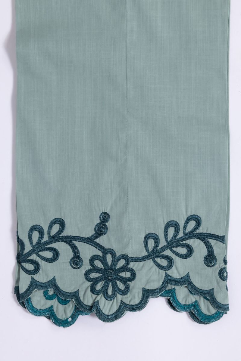 Embroidered | Crosshatch Poplin | Pants | USD 6.00