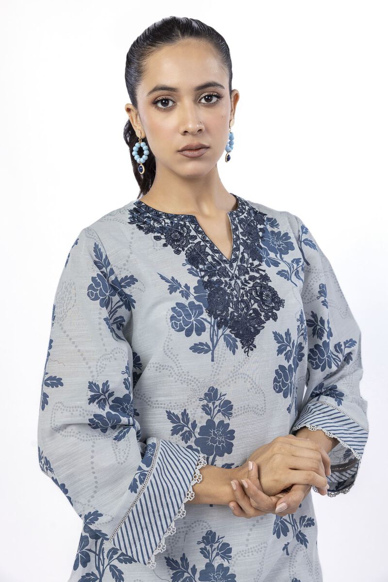 Embroidered | Light Khaddar | Tailored 2 Piece | Top and Bottom | USD 35.00