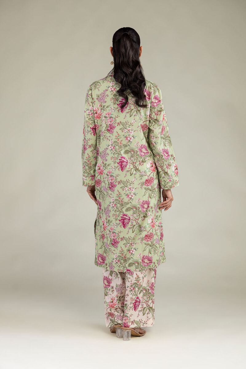 Printed | Cotton Viscose | Floral Longline Kurta | USD 35.00