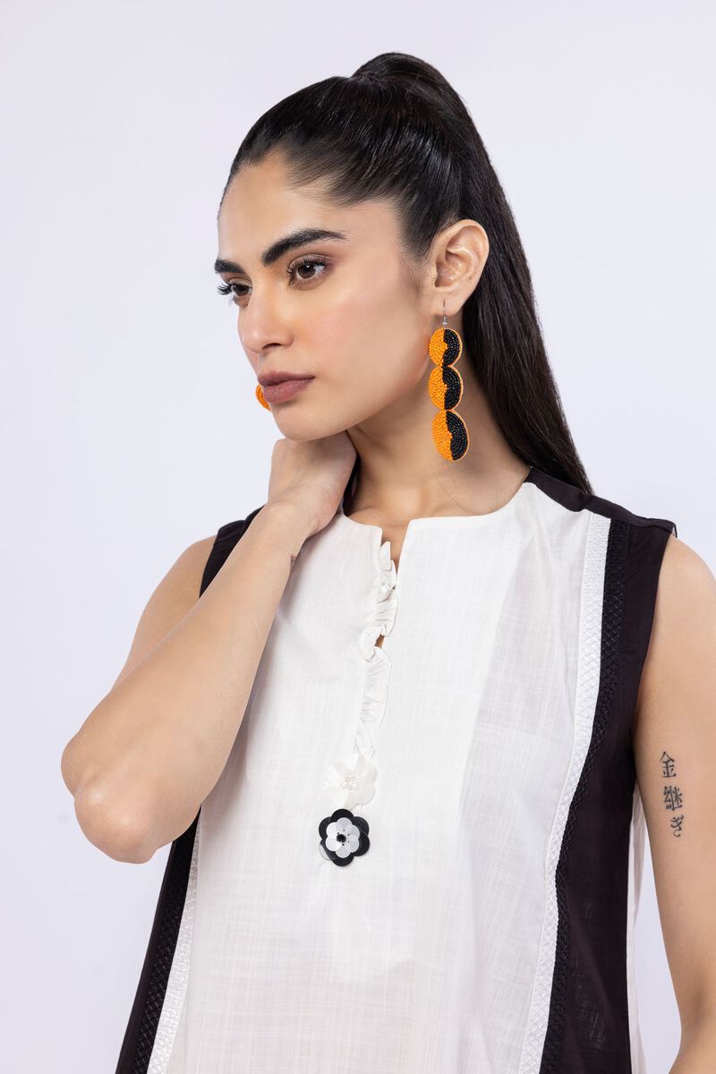 Embroidered | Crosshatch Poplin | Kurta | USD 15.00