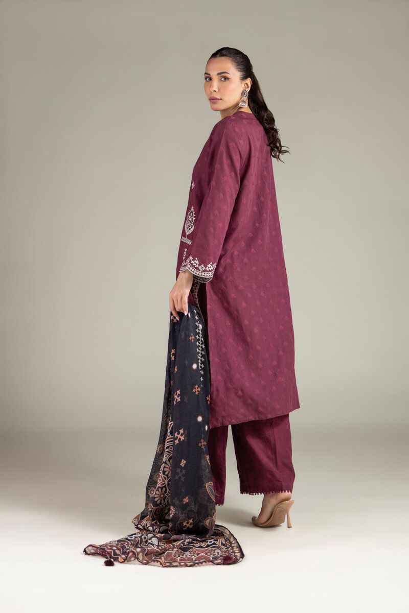 Embroidered | Broshia | Tailored 3 Piece | USD 80.00