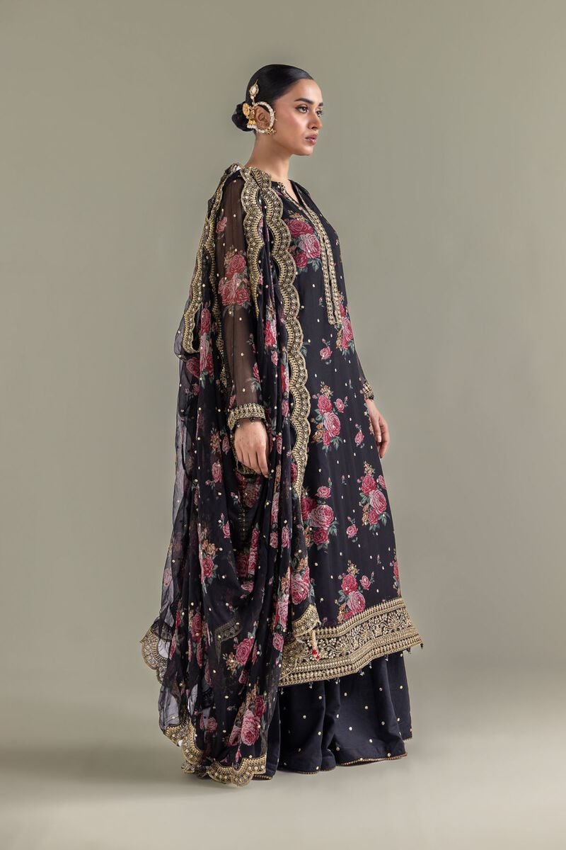 Embroidered | Chiffon | Floral 3-Piece Set | USD 180.00