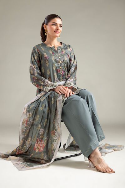 Embroidered | Jacquard | Tailored 3-Piece Jacquard | USD 75.00