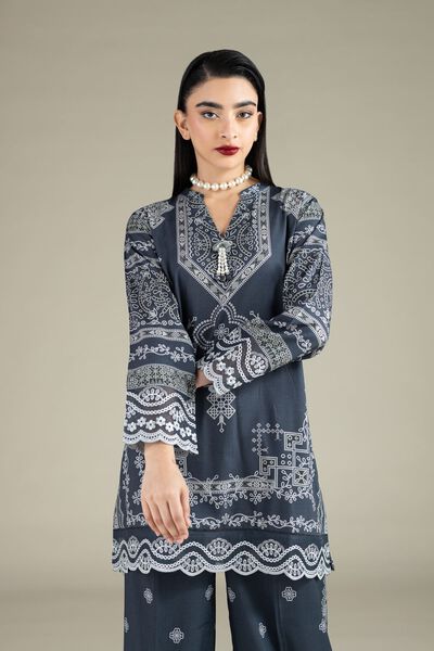 Embroidered | Raw Silk | Kurta | USD 45.00