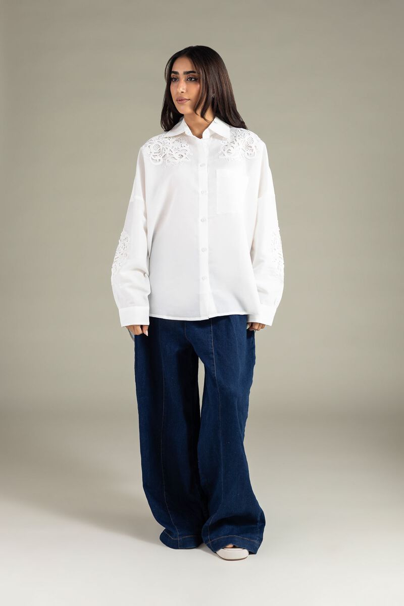 Embroidered | Mesuri | Shirt | USD 17.50