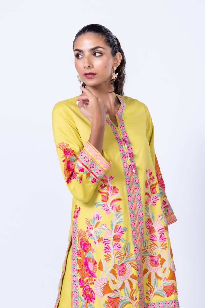 Embroidered | Raw Silk | Kurta | USD 30.00