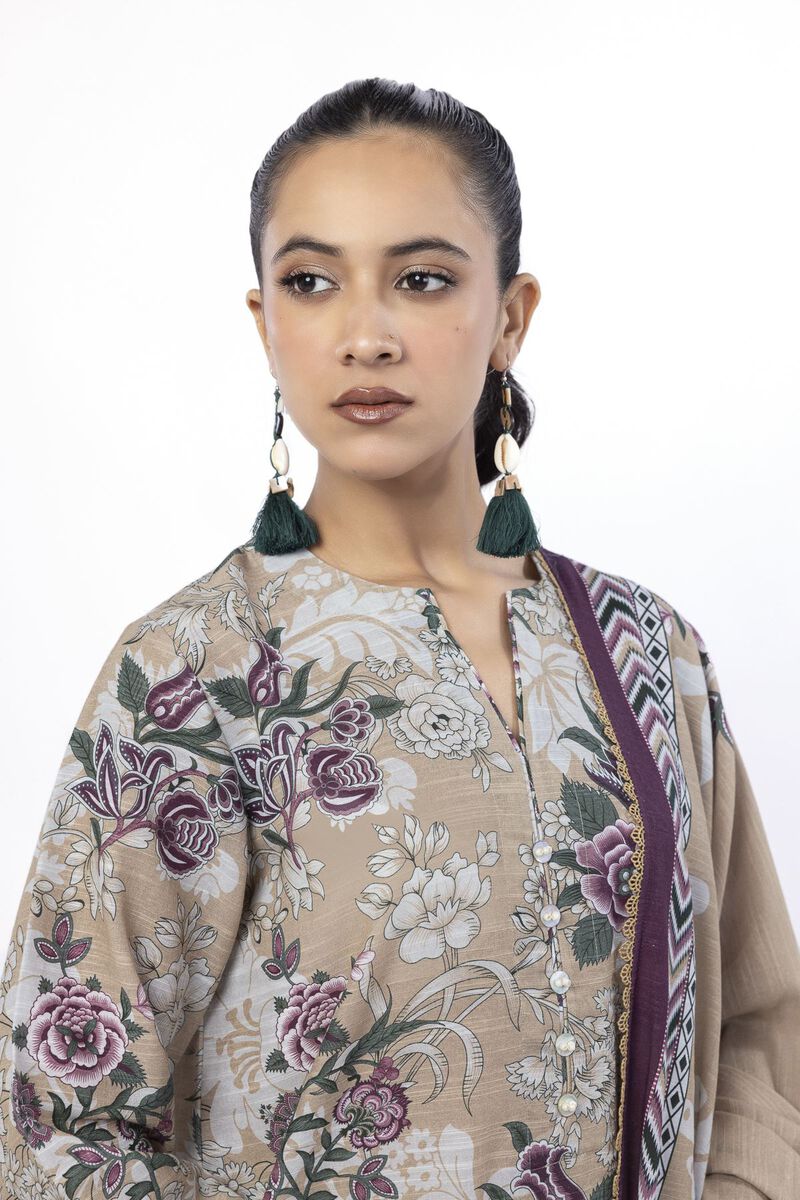 Embroidered | Light Khaddar | Tailored 3 Piece | USD 50.00