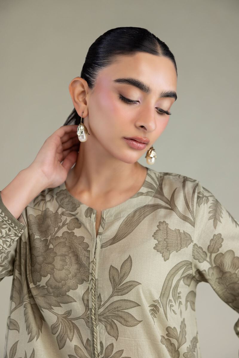 Printed | Cambric | Floral Cambric Kurta | USD 35.00