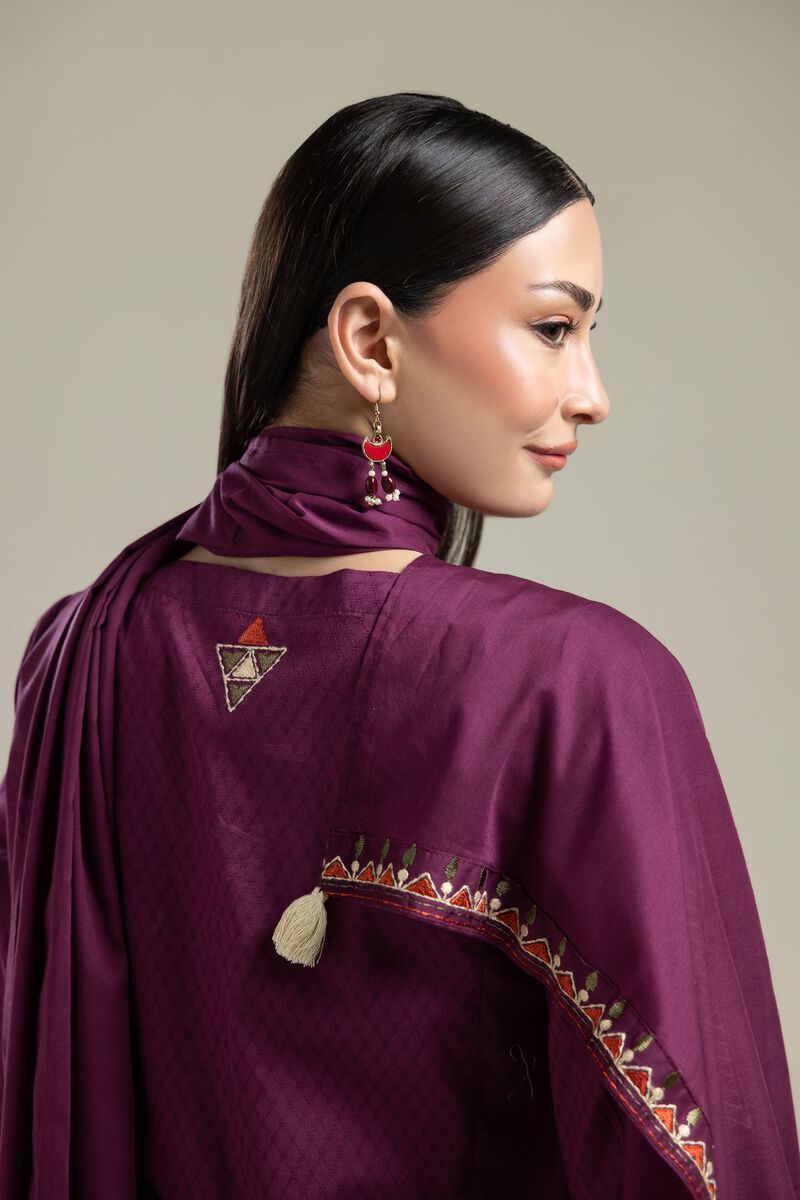 Embroidered | Lawn | Geometric Lawn Dupatta | USD 25.00